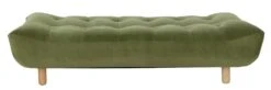 Habitat Kota 3 Seater Velvet Clic Clac Sofa Bed - Green -Habitat Store 8489496 R Z005A