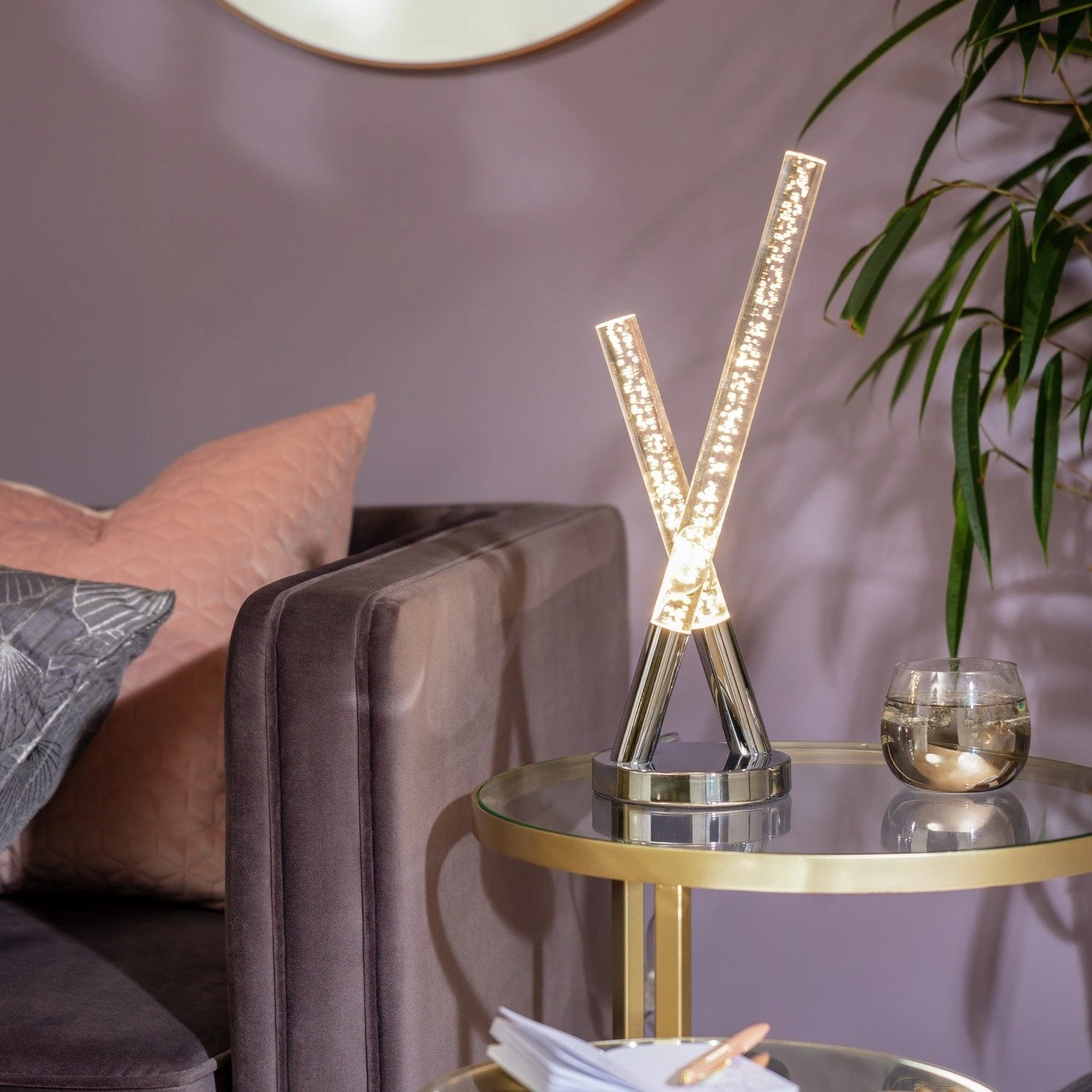 Habitat Bubble Table Lamp - Chrome 1 Habitat Bubble Table Lamp - Chrome