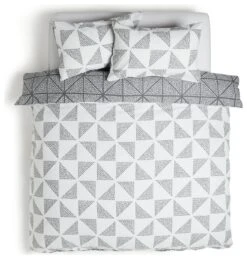 Habitat Stockholm Diamond Dash Grey Bedding Set - Single 12 Habitat Stockholm Diamond Dash Grey Bedding Set - Single -Habitat Store 8671022 R Z004A