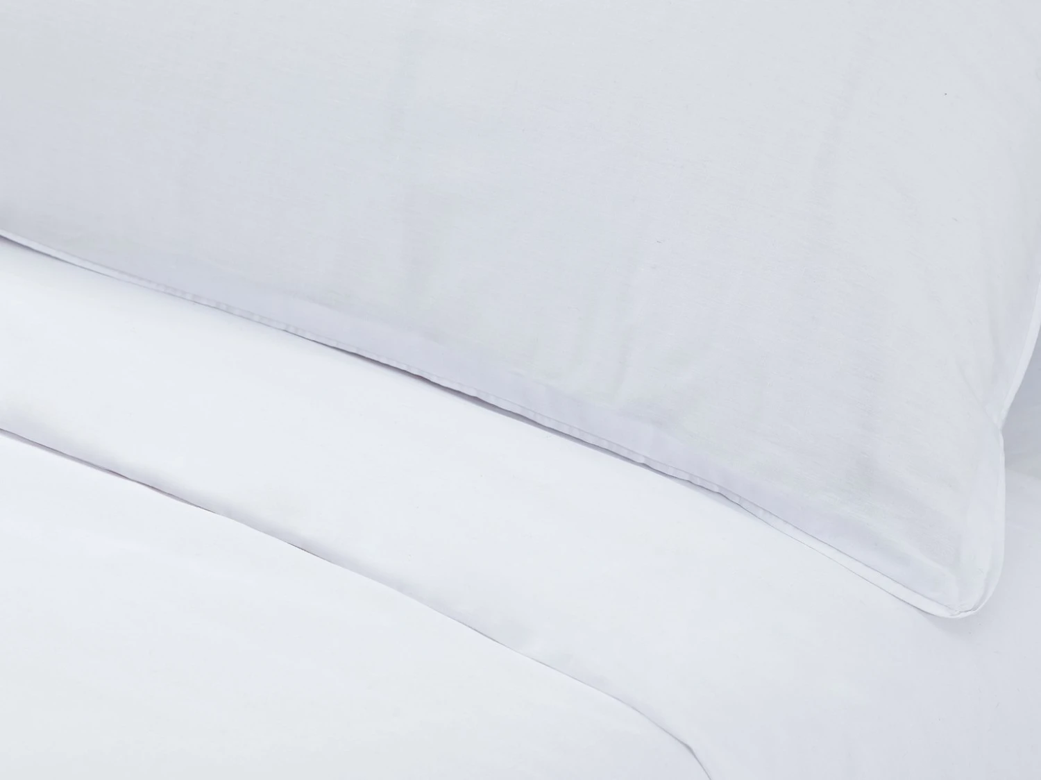 Habitat Cotton Rich Plain White Bedding Set - Single 3 Habitat Cotton Rich Plain White Bedding Set - Single - Image 3