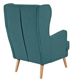 Habitat Callie Fabric Wingback Chair - Teal -Habitat Store 8724948 R Z004A