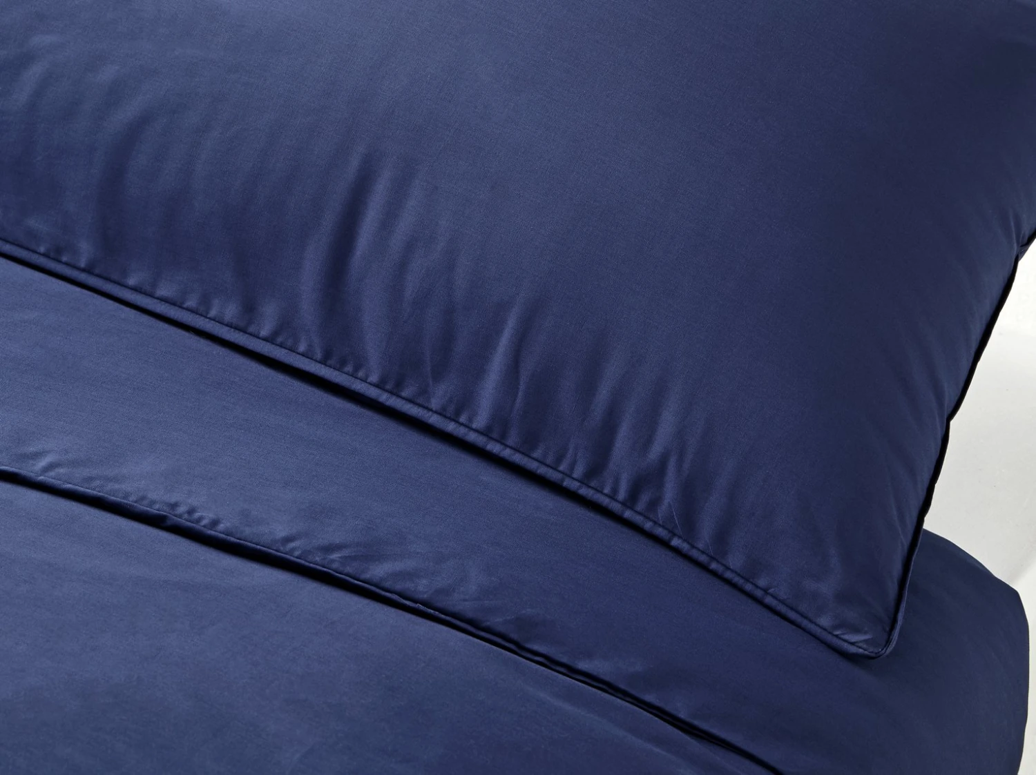 Habitat Cotton Rich Plain Navy Bedding Set - Single 2 Habitat Cotton Rich Plain Navy Bedding Set - Single - Image 2