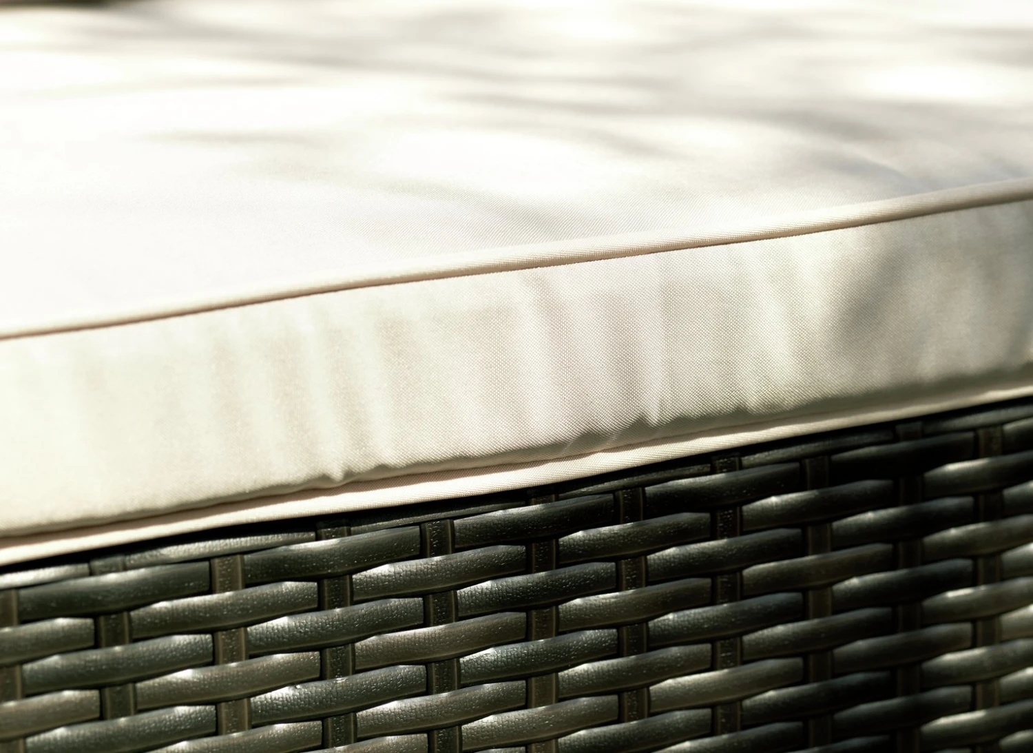 Habitat 4 Seater Rattan Effect Garden Sofa Set - Brown 6 Habitat 4 Seater Rattan Effect Garden Sofa Set - Brown - Image 6