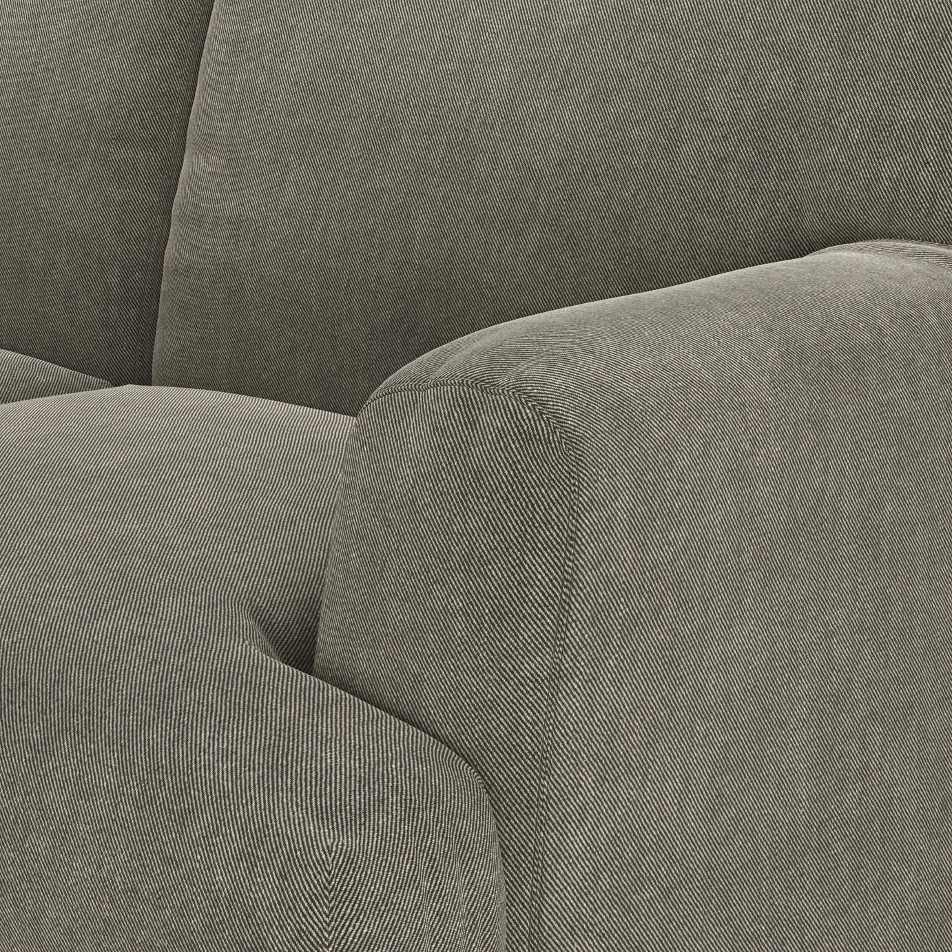 Habitat Askem Fabric 2 Seater Sofa - Natural 8 Habitat Askem Fabric 2 Seater Sofa - Natural - Image 8