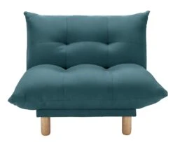 Habitat Kota Velvet Armchair - Teal