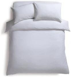 Habitat Stonewashed Cotton Plain White Bedding Set - Single 7 Habitat Stonewashed Cotton Plain White Bedding Set - Single -Habitat Store 8761781 R Z002A