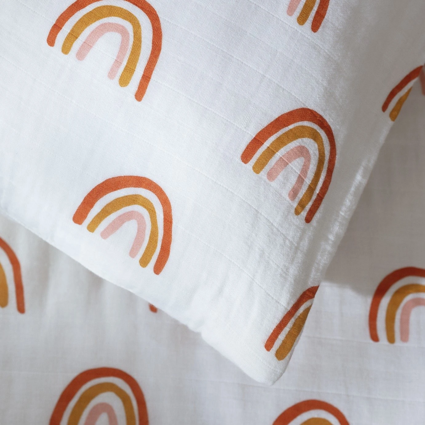 Habitat Kids Rainbow Cotton Bedding Set - Toddler 4 Habitat Kids Rainbow Cotton Bedding Set - Toddler - Image 4