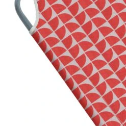 Habitat Folding Metal Sun Lounger - Geo Orange 22 Habitat Folding Metal Sun Lounger - Geo Orange -Habitat Store 8769594 R Z010A