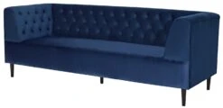 Habitat Blake Velvet 3 Seater Sofa - Navy Blue 13 Habitat Blake Velvet 3 Seater Sofa - Navy Blue -Habitat Store 8802743 R Z002A