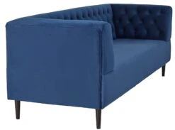Habitat Blake Velvet 3 Seater Sofa - Navy Blue 15 Habitat Blake Velvet 3 Seater Sofa - Navy Blue -Habitat Store 8802743 R Z004A