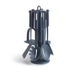 Habitat 6 Piece Utensil Set With Holder - Blue -Habitat Store 8805513 R Z004A