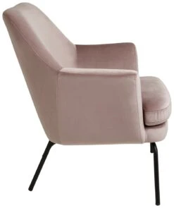 Habitat Celine Velvet Accent Chair - Pink -Habitat Store 8809708 R Z002A