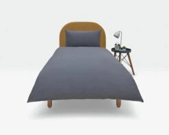 Habitat Cotton Rich Plain Charcoal Bedding Set - Single 7 Habitat Cotton Rich Plain Charcoal Bedding Set - Single -Habitat Store 8834182 R Z002C
