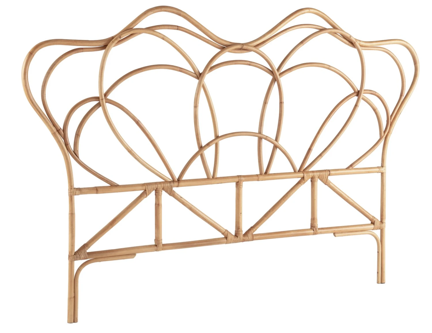 Habitat Asri Rattan Headboard - Double 3 Habitat Asri Rattan Headboard - Double - Image 3
