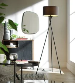 Habitat Matt Tripod Floor Lamp - Black -Habitat Store 8838298 R Z002C