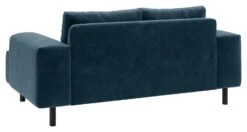 Habitat Julien Velvet 2 Seater Sofa - Navy Blue 11 Habitat Julien Velvet 2 Seater Sofa - Navy Blue -Habitat Store 8863524 R Z004A