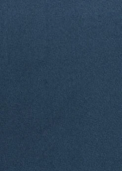 Habitat Callie Velvet Footstool - Petrol Blue -Habitat Store 8864475 R Z017A