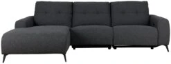 Habitat Ghost Left Hand Power Recliner Corner Sofa -Charcoal -Habitat Store 8865663 R Z003A