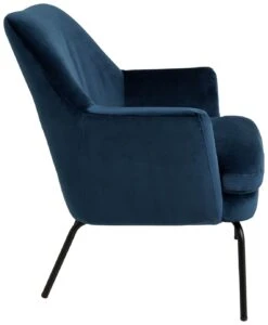 Habitat Celine Velvet Accent Chair - Blue 13 Habitat Celine Velvet Accent Chair - Blue -Habitat Store 8874702 R Z002A