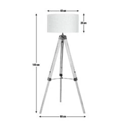 Habitat Highland Lodge Tripod Floor Lamp -Habitat Store 8875660 R Z020A