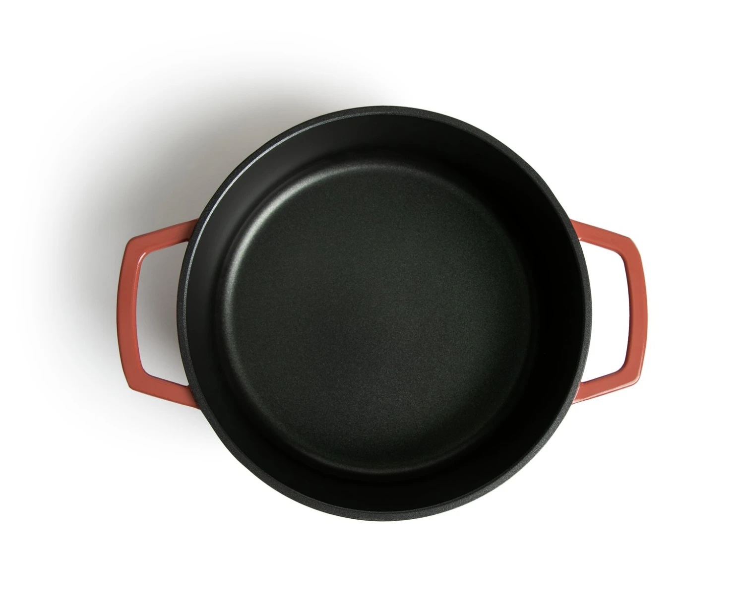 Habitat 2.4 Litre Cast Aluminium Casserole Dish - Red 3 Habitat 2.4 Litre Cast Aluminium Casserole Dish - Red - Image 3