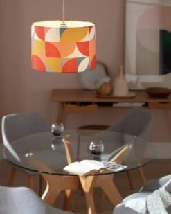 Habitat Mid Century Printed Shade - Multicolour -Habitat Store 8886831 R Z002C