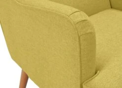 Habitat Callie Fabric Wingback Chair - Mustard 18 Habitat Callie Fabric Wingback Chair - Mustard -Habitat Store 8887562 R Z006A