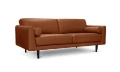 Habitat Jackson Leather 4 Seater Sofa - Tan 9 Habitat Jackson Leather 4 Seater Sofa - Tan -Habitat Store 8898991 R Z002A