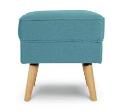 Habitat Callie Fabric Footstool - Teal 11 Habitat Callie Fabric Footstool - Teal -Habitat Store 8905327 R Z003A