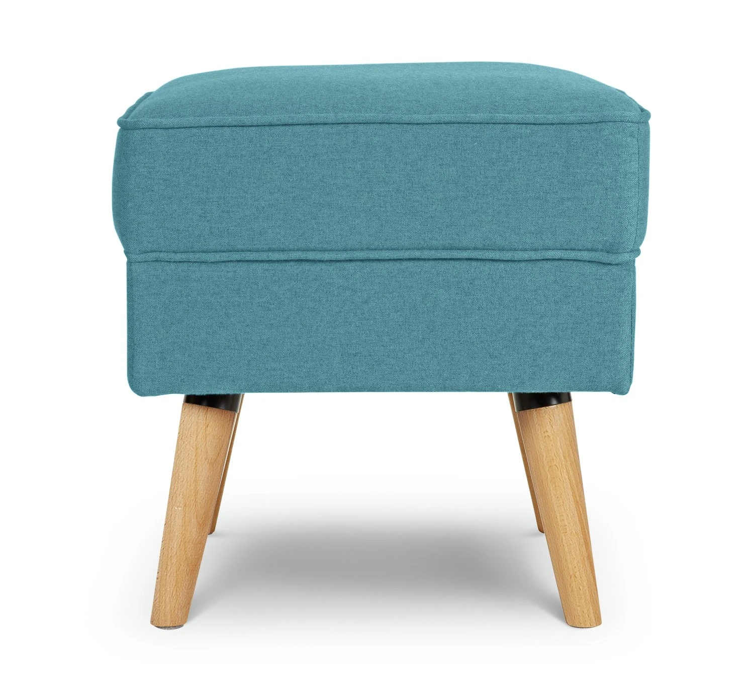 Habitat Callie Fabric Footstool - Teal 5 Habitat Callie Fabric Footstool - Teal - Image 5