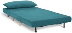 Habitat Roma Small Double Velvet Chairbed - Teal 9 Habitat Roma Small Double Velvet Chairbed - Teal -Habitat Store 8921758 R Z002A