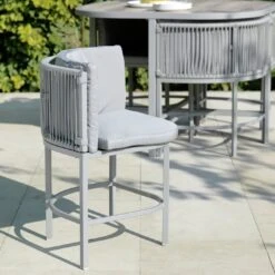 Habitat Nordic 4 Seater Rattan Patio Set - Grey 19 Habitat Nordic 4 Seater Rattan Patio Set - Grey -Habitat Store 8925620 R Z004C