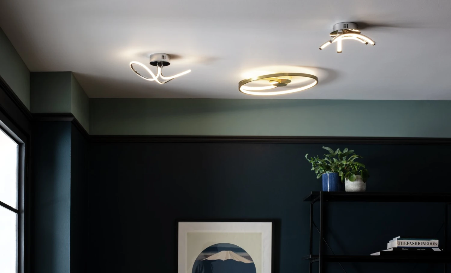 Habitat Argos Home Bowdon Metal LED Swirl Wall Light - Metalic 5 Habitat Argos Home Bowdon Metal LED Swirl Wall Light - Metalic - Image 5