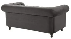 Habitat Chesterfield Velvet 2 Seater Sofa - Charcoal 13 Habitat Chesterfield Velvet 2 Seater Sofa - Charcoal -Habitat Store 8935782 R Z003A