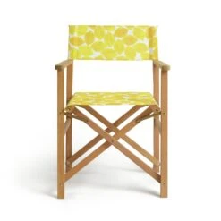 Habitat Folding Wooden Director Chair - Yellow 13 Habitat Folding Wooden Director Chair - Yellow -Habitat Store 8945590 R Z002A