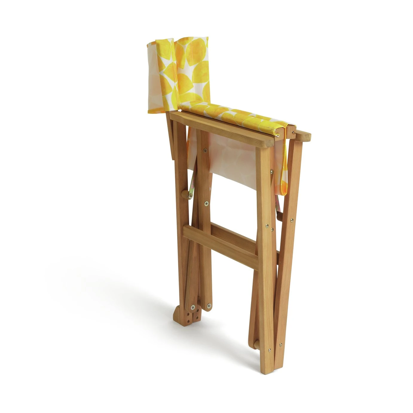 Habitat Folding Wooden Director Chair - Yellow 9 Habitat Folding Wooden Director Chair - Yellow - Image 9