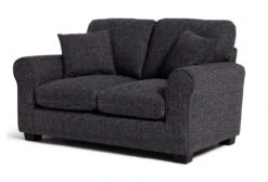 Habitat Lisbon Fabric 2 Seater Sofa - Charcoal -Habitat Store 8948858 R Z002A