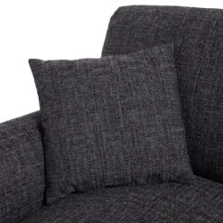 Habitat Lisbon Fabric 2 Seater Sofa - Charcoal -Habitat Store 8948858 R Z007A