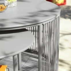 Habitat Ipanema Metal Garden Coffee Table - Grey 14 Habitat Ipanema Metal Garden Coffee Table - Grey -Habitat Store 8957045 R Z003C