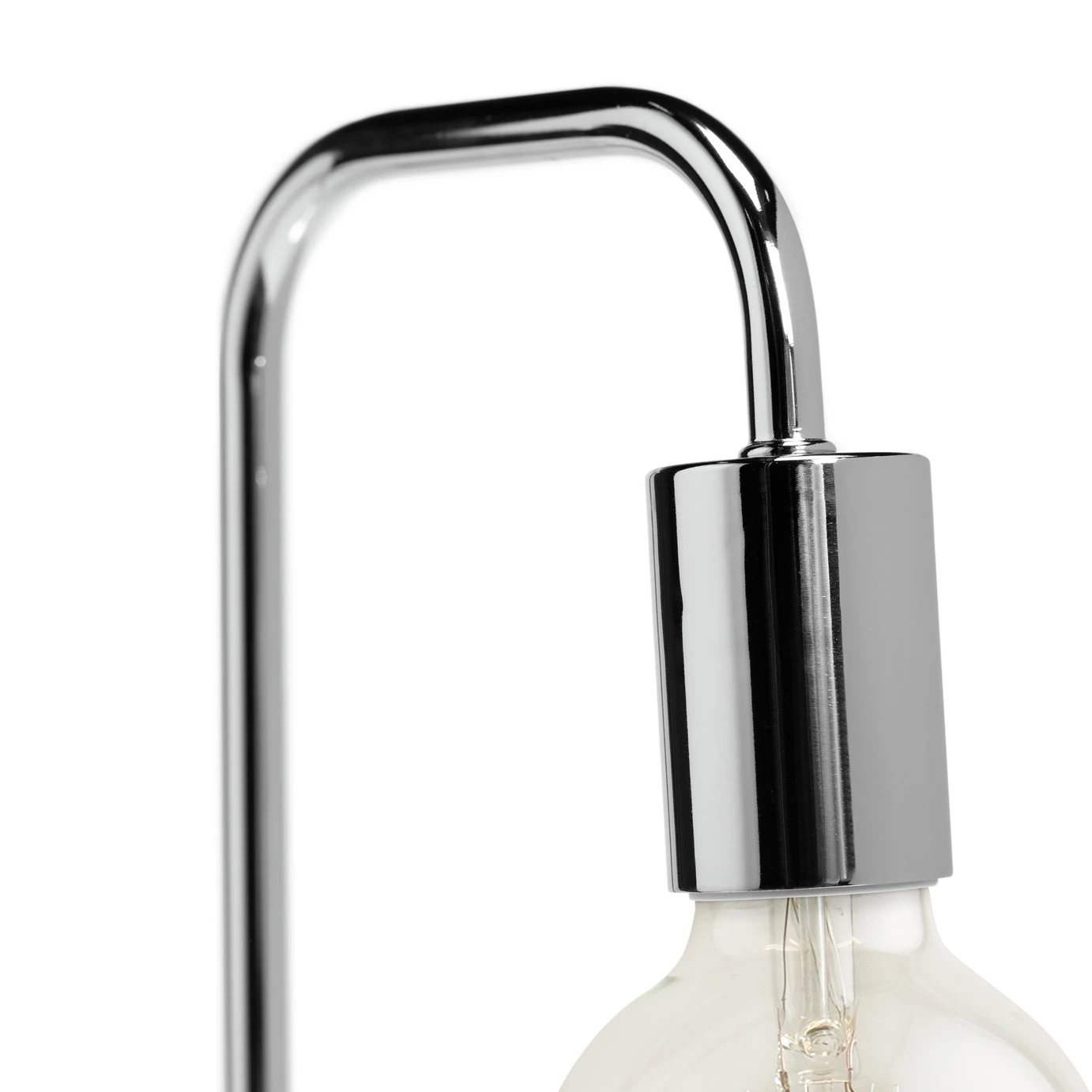 Habitat Rayner Steel LED Table Lamp - Chrome 3 Habitat Rayner Steel LED Table Lamp - Chrome - Image 3