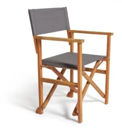 Habitat Folding Wooden Director Chair - Charcoal 11 Habitat Folding Wooden Director Chair - Charcoal -Habitat Store 8960128 R Z002A