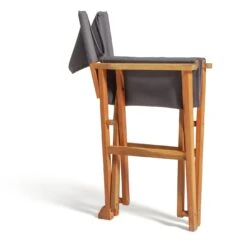 Habitat Folding Wooden Director Chair - Charcoal 15 Habitat Folding Wooden Director Chair - Charcoal -Habitat Store 8960128 R Z006A