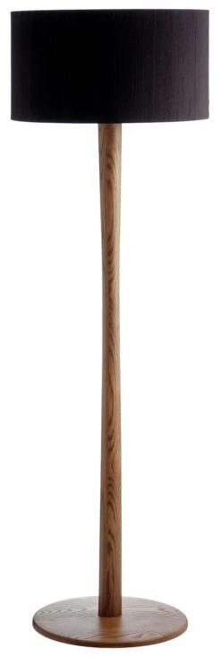 Habitat Pole Floor Lamp Base - Walnut 5 Habitat Pole Floor Lamp Base - Walnut -Habitat Store 8977568 R Z002C