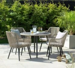 Habitat Malta 4 Seater Rattan Effect Patio Set - Natural 15 Habitat Malta 4 Seater Rattan Effect Patio Set - Natural -Habitat Store 8981671 R Z001C