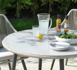 Habitat Malta 4 Seater Rattan Effect Patio Set - Natural 19 Habitat Malta 4 Seater Rattan Effect Patio Set - Natural -Habitat Store 8981671 R Z003C