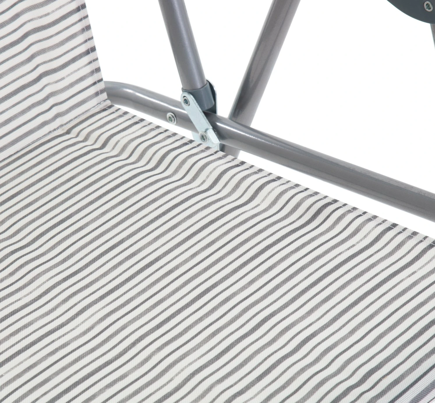 Habitat Folding Metal Garden Chair - Grey 8 Habitat Folding Metal Garden Chair - Grey - Image 8