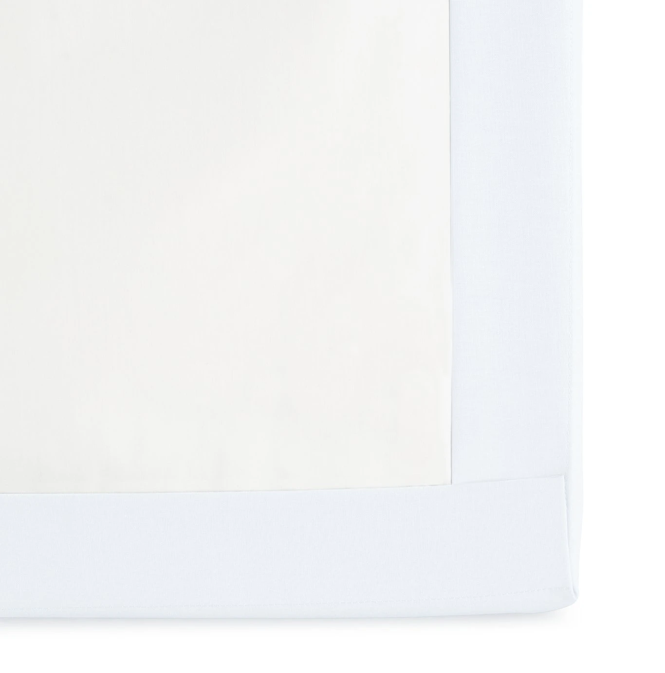 Habitat Pure Cotton 200TC White Flat Sheet - Single 2 Habitat Pure Cotton 200TC White Flat Sheet - Single - Image 2