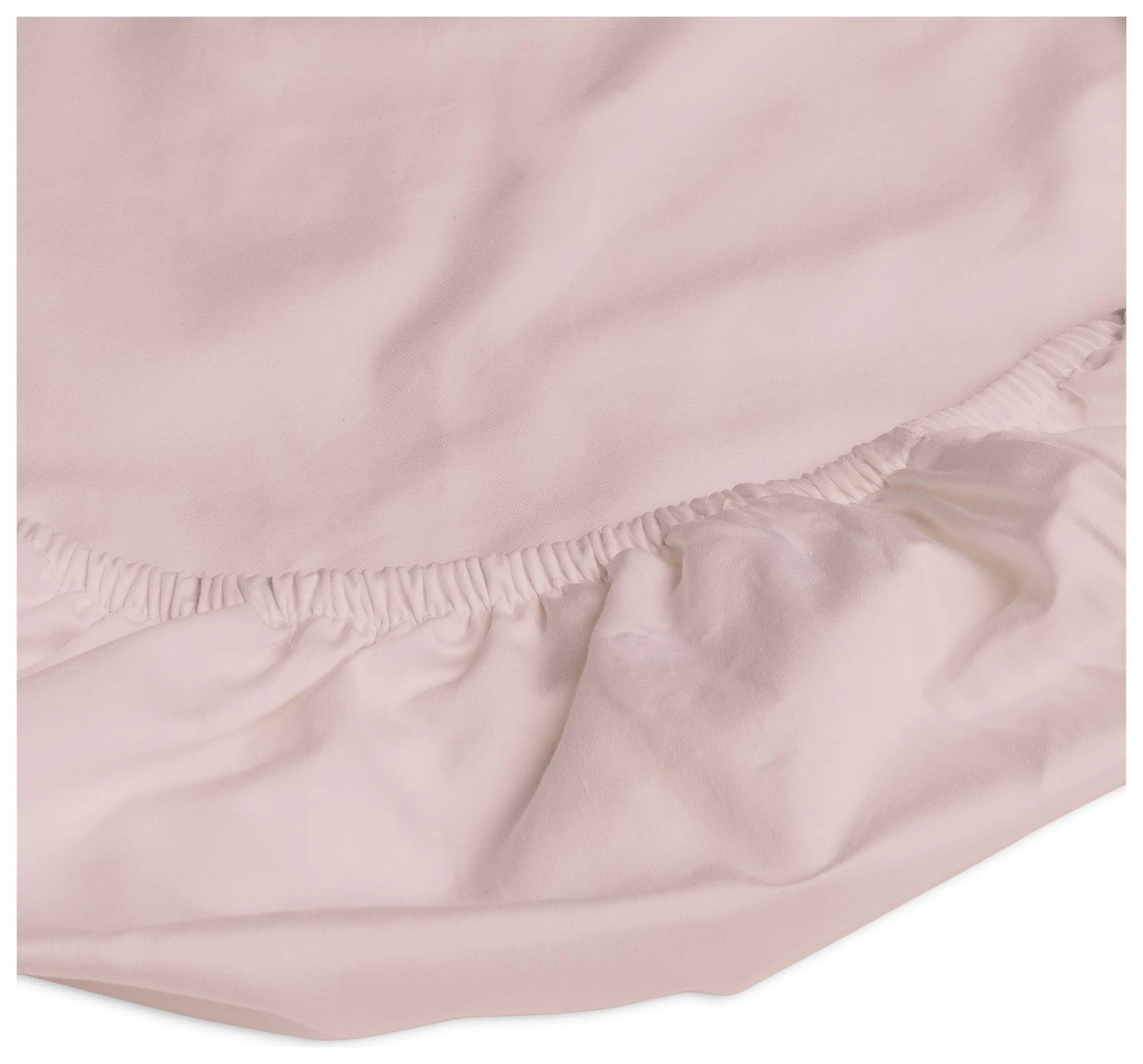 Habitat Egyptian Cotton 400TC Blush Fitted Sheet - Kingsize 2 Habitat Egyptian Cotton 400TC Blush Fitted Sheet - Kingsize - Image 2