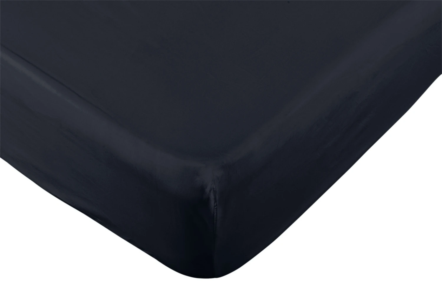 Habitat Pure Cotton 200TC Navy Fitted Sheet - Double 1 Habitat Pure Cotton 200TC Navy Fitted Sheet - Double