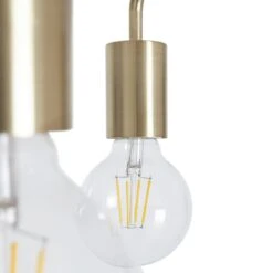 Habitat Rayner Steel 3 Light LED Flush Ceiling Light - Brass 10 Habitat Rayner Steel 3 Light LED Flush Ceiling Light - Brass -Habitat Store 9048946 R Z002A